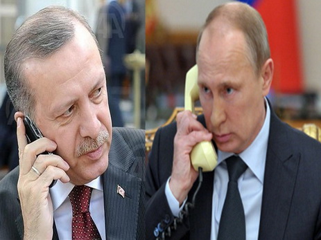 Путин и Эрдоган обсудили ситуацию в Сирии