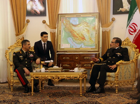 Закир Гасанов встретился с секретарем Высшего совета нацбезопасности Ирана