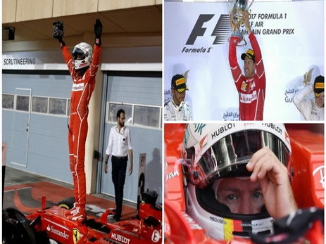 Гран-при Бахрейна Формулы 1. Себастьян Феттель выигрывает свою 2-ю гонку в сезоне! - ФОТО