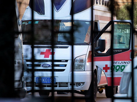 В Китае столкнулись два туристических автобуса
