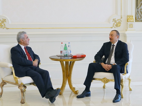 Президент Азербайджана принял бывшего Президента Австрии - ФОТО