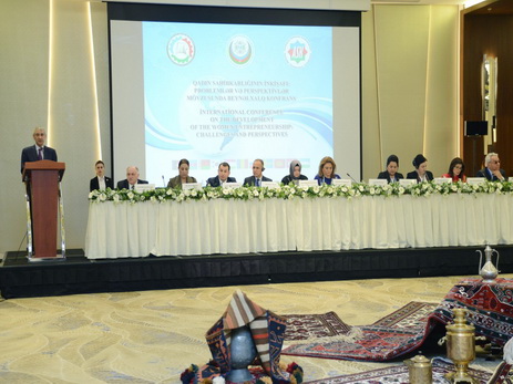 В Баку состоялась международная конференция, посвященная теме развития женского предпринимательства - ФОТО