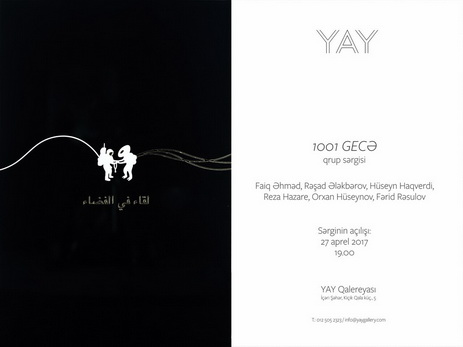В Yay Gallery состоится выставка  «1001 Ночь»