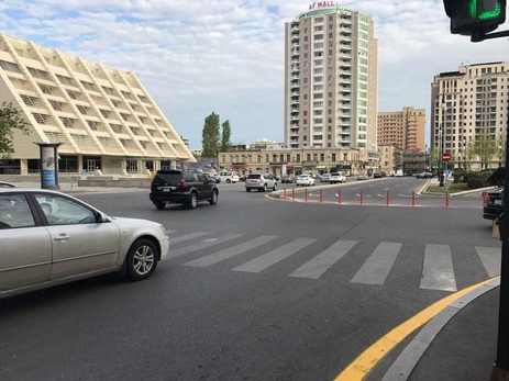 Изменена схема движения в центре Баку, полиция штрафует всех, кто не знает об этом – ФОТО – КАРТА