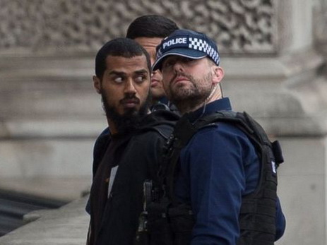 В Лондоне у парламента арестован вооруженный ножами мужчина - ФОТО