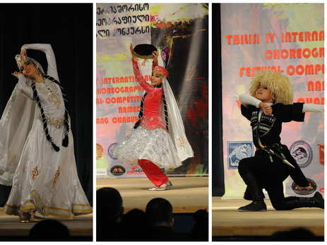 Азербайджанские танцоры успешно выступили на фестивале в Тбилиси – ФОТО