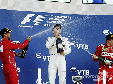 Гран-при Сочи: Боттас выигрывает первую гонку в своей карьере, Феттель – второй - ФОТО - ОБНОВЛЕНО