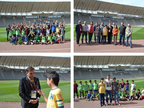 Azərbaycanlı ulduzlar “Dostluq üçün futbol” layihəsini dəstəklədi – FOTO
