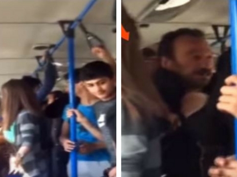 В Баку в автобусе избили карманника – ВИДЕО