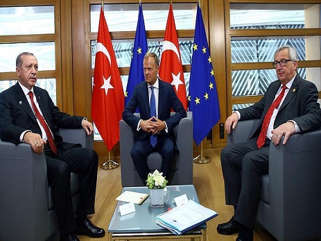 Эрдоган встретился с руководством ЕС