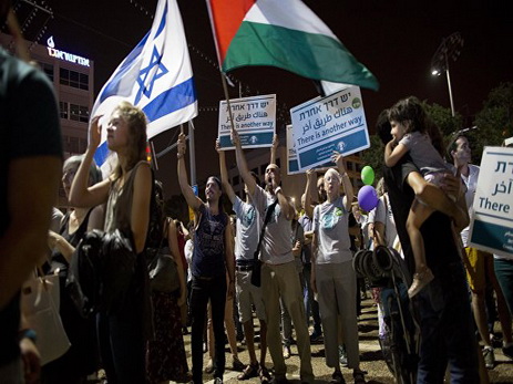 В Тель-Авиве прошел многотысячный митинг «Два государства - одна надежда»