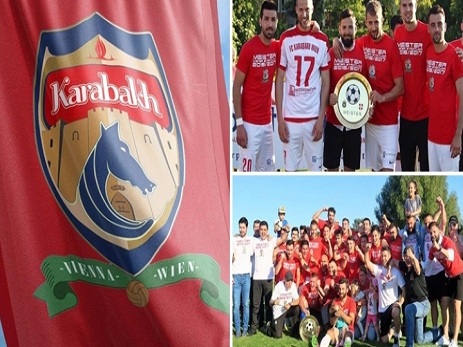 Очередное чемпионство «Karabakh Vienna»: австрийский футбольный клуб с азербайджанским колоритом продолжает побеждать - ФОТО