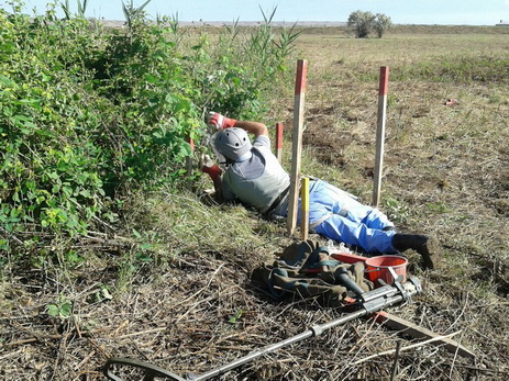 До конца месяца планируется полностью очистить село Джоджуг Мерджанлы от мин