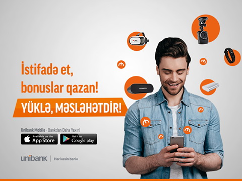 Заработайте бонусы от Unibank Mobile