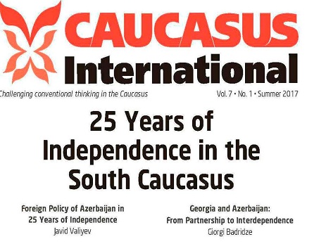 “Caucasus International” jurnalının yeni sayı işıq üzü görüb
