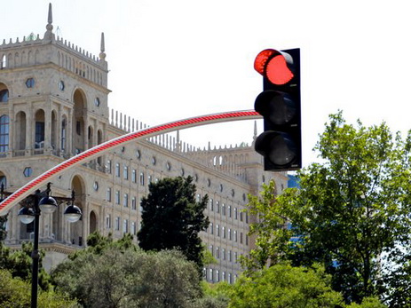 В связи с «Формулой-1» отключены светофоры на более чем 20 перекрестках Баку - СПИСОК