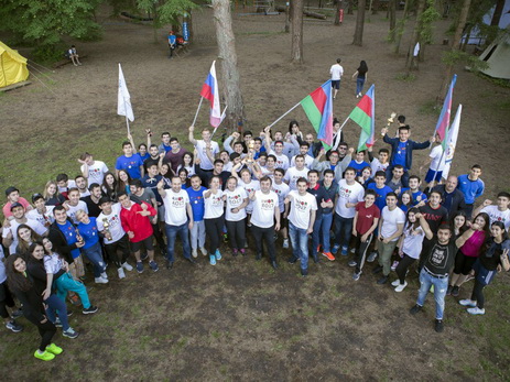 По инициативе Лейлы Алиевой в Калуге состоялся спортивный турнир «Туристский слет» - ФОТО