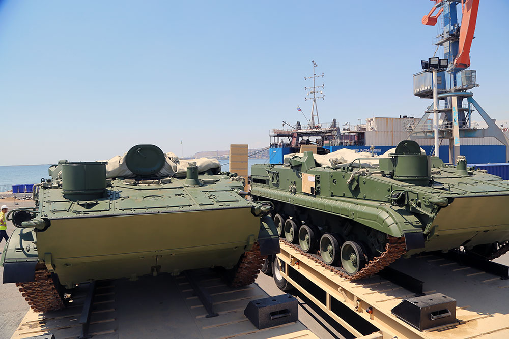 В Азербайджан доставлена очередная партия новейшего российского вооружения – ФОТО - ВИДЕО