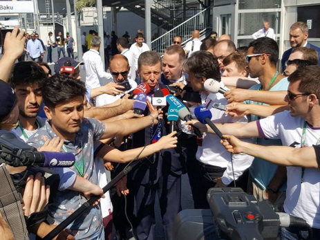 Дмитрий Козак о Гран-при Азербайджана: «Спасибо бакинцам за терпение - оно оправдывает себя»