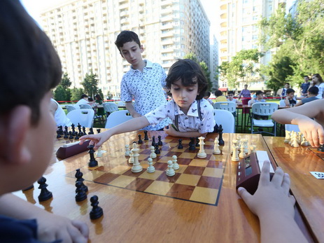 В парке Центра Гейдара Алиева проведен шахматный турнир - ФОТО