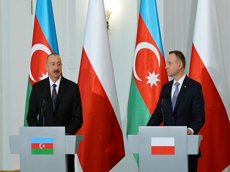 İlham Əliyev: Biz bu gün yenidən Polşa-Azərbaycan əlaqələrinin inkişafına təkan veririk