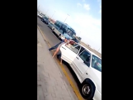 В Баку задержан мужчина, пытавшийся похитить женщину – ВИДЕО
