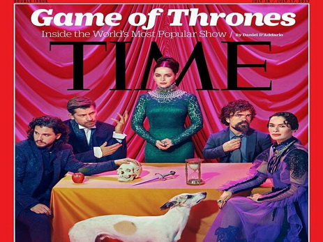 Главные звезды сериала «Игра престолов» украсили обложку журнала TIME - ФОТО