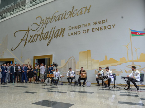 В азербайджанском павильоне на выставке «EXPO 2017 – Энергия будущего» в Астане проведен Национальный день - ФОТО
