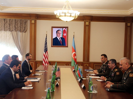 Новый военный атташе США представлен министру обороны Азербайджана – ФОТО