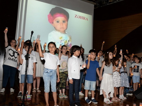 «Zəhra»: В Баку прошел вечер памяти невинных детей, пострадавших и погибших в результате войн и конфликтов - ФОТО