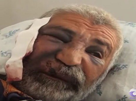 В Азербайджане 61-летний мужчина придушил волка - ВИДЕО