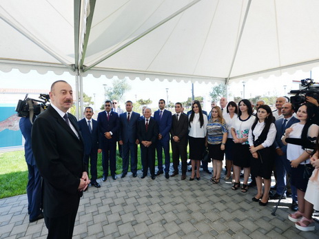 Президент Ильхам Алиев: «В последние годы и в Баку, и, можно сказать, во всех регионах успешно реализуются проекты питьевой воды» - ФОТО