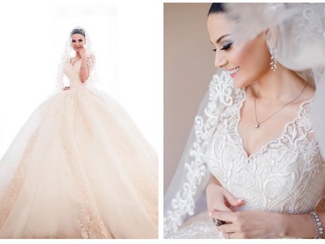 Натаван Хабиби ответила пользователям соцсетей, раскритиковавшим ее свадебное платье – ФОТО