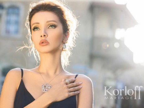 Мисс Азербайджан Оксана Бархатова снялась для рекламной кампании Korloff – ФОТО