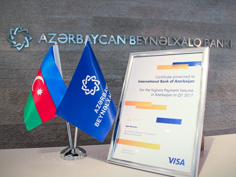 Международный банк Азербайджана - лидер по количеству платежей посредством карт VISA
