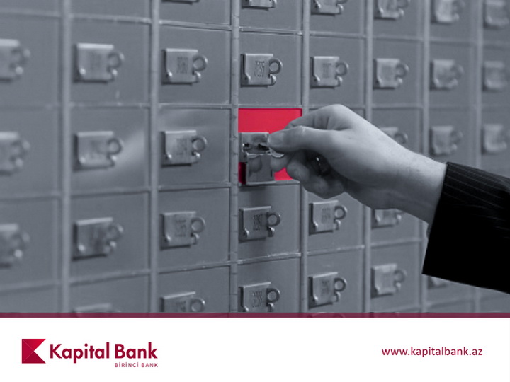 Kapital Bank в филиале «Гянджа» предлагает аренду депозитных сейфов