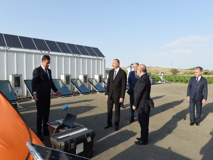 Президент Ильхам Алиев ознакомился с Самухским агроэнергетическим жилым комплексом - ФОТО