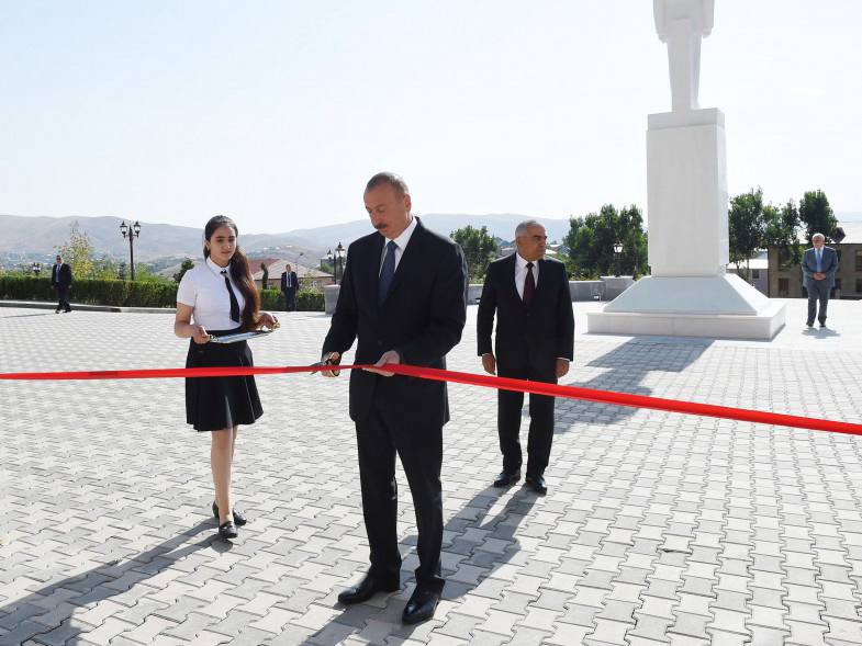 В Гядабее состоялось открытие Центра Гейдара Алиева - ФОТО