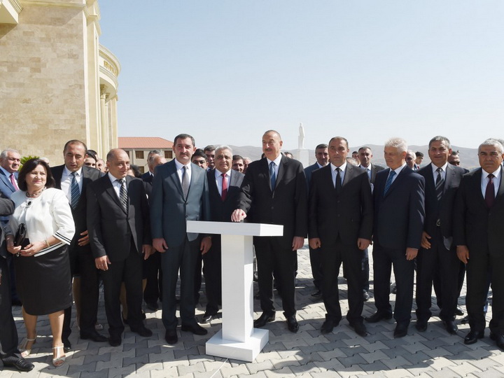 Президент Ильхам Алиев:«Гядабей – район, богатый природными источниками» - ФОТО