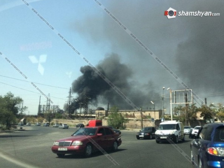 Пожар на заводе «Наирит» в Армении все еще продолжается - ФОТО - ВИДЕО - ОБНОВЛЕНО