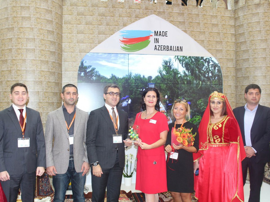 Азербайджан на WorldFood Moscow удостоен награды «Лучший дебют» - ФОТО
