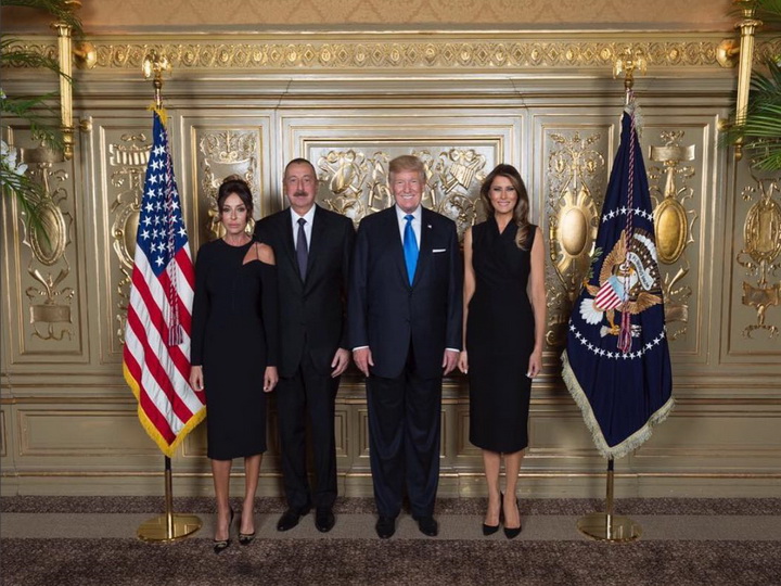 Ильхам Алиев встретился с Дональдом Трампом - ФОТО