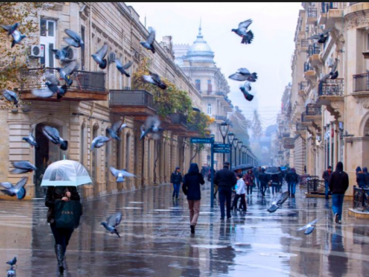 Завтра в Баку может пойти дождь