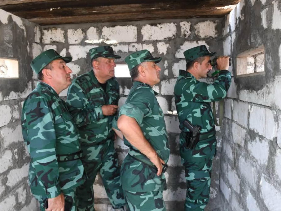 Армяне обстреляли азербайджанских пограничников, есть раненый - ФОТО