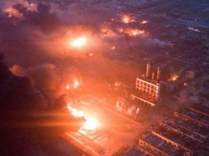В Китае после взрыва на заводе погибли 10 человек