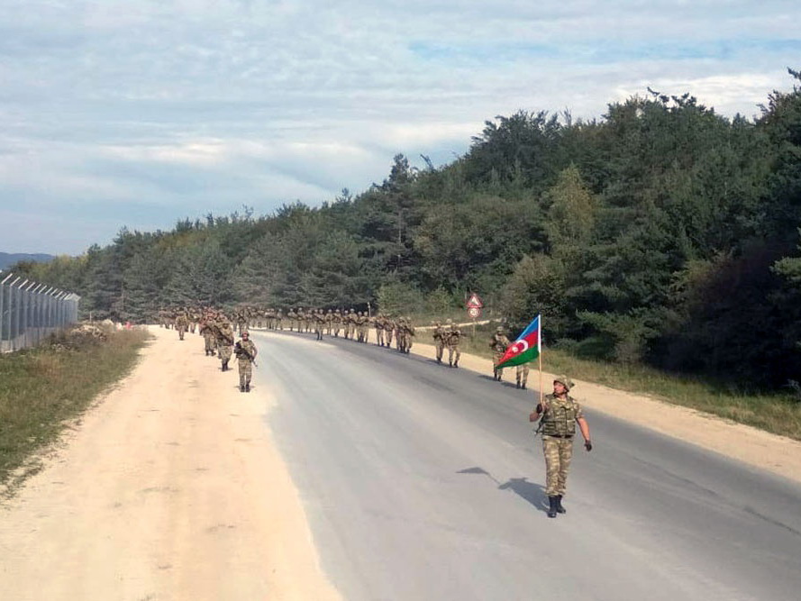 Азербайджанские военнослужащие находятся на учениях в Германии – ФОТО