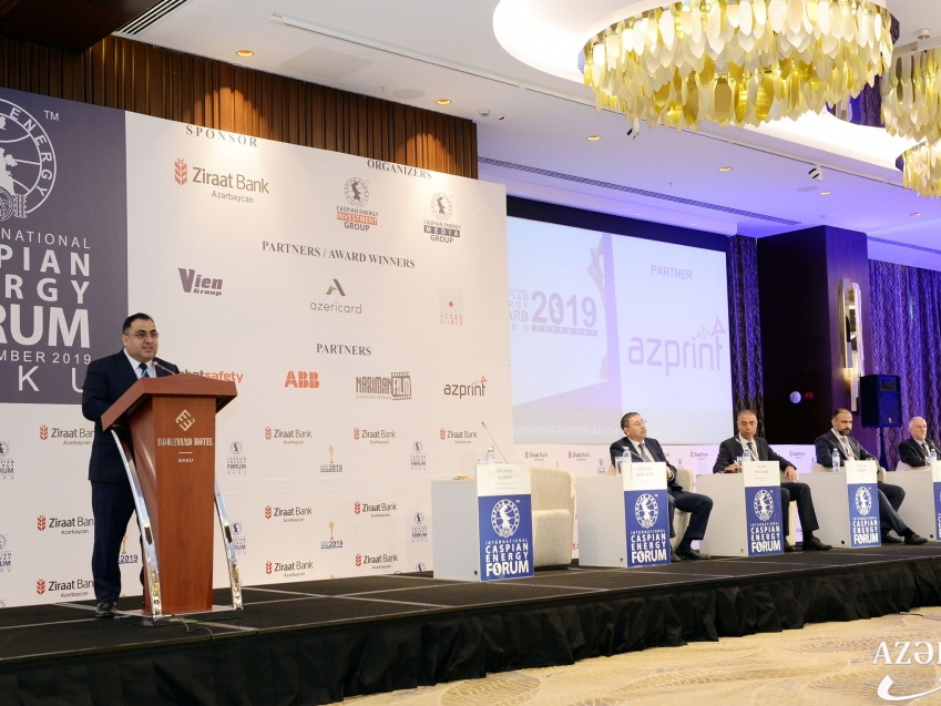 В Баку начал работу IX Международный Caspian Energy Forum – 2019 - ФОТО