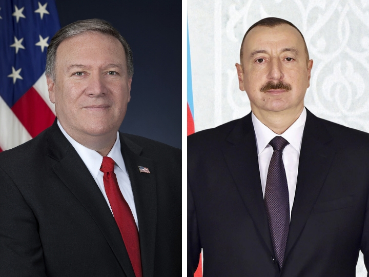 Майкл Помпео поздравил Президента Азербайджана