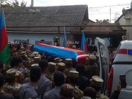 Тело азербайджанского шехида доставлено в родной дом - ФОТО - ВИДЕО