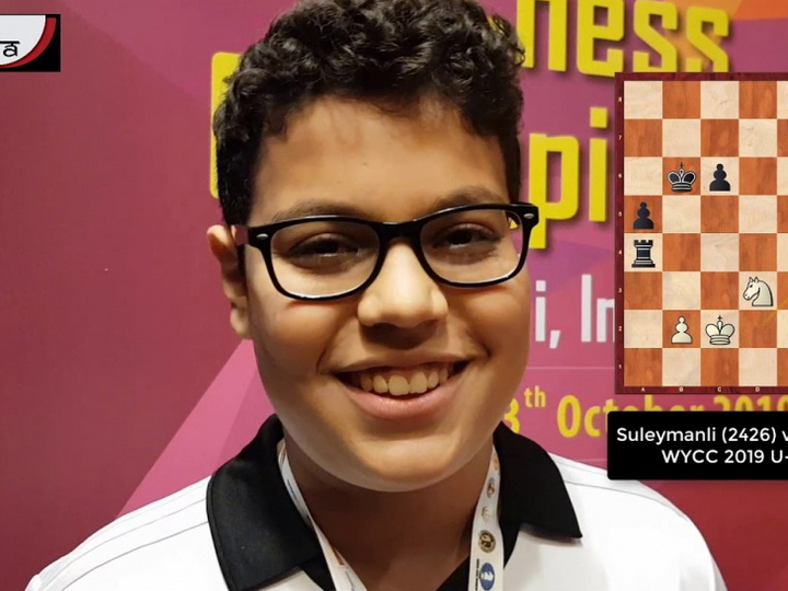 Юный азербайджанский шахматист стал чемпионом мира